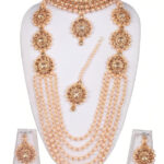 Jaishree Jewels Wood Gold-Plated Gold Jewellery Set(Pack Of 1)