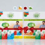 Ihp Gel Pouch Air Pocket Freshener, Good Morning, Citrus Blast, Classic Cool, Dark Rose Diffuser Gel Pouch Air Pocket Freshners Dark Rose, Good Morning, Citrus Blast, Classic Cool For Combo Of 2 Sets(2 X 4 Units)