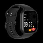 Redmi Watch Move 1.85 Premium Amoled,14 Day Battery,Best Accuracy,Dual Core Processor Smartwatch(Black Drift Strap, Free Size)