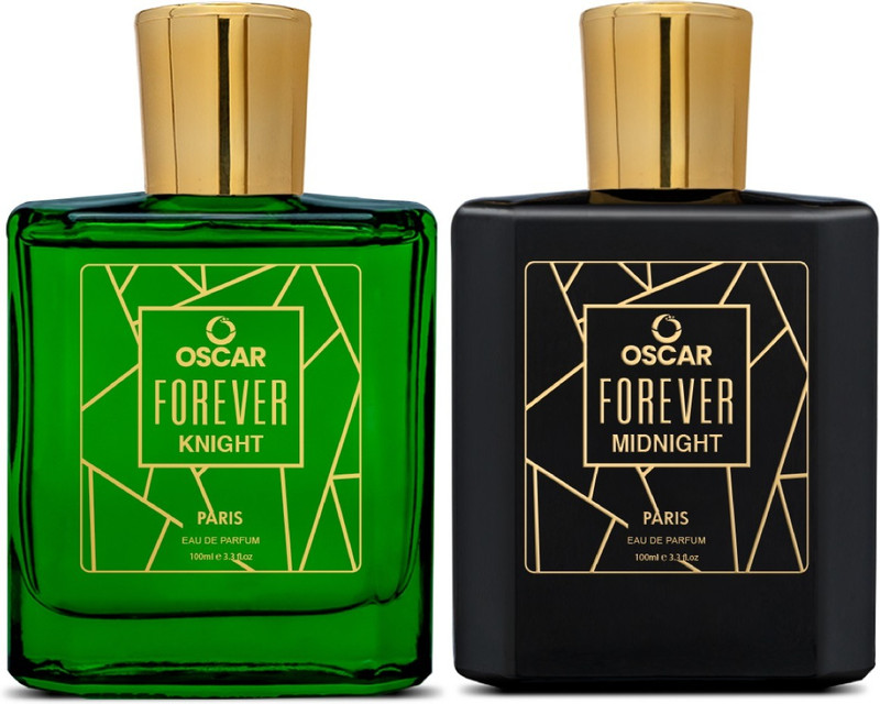 Oscar Forever Midnight & Forever Knight Perfume Long-Lasting Fragrance|Edp|Pack Of 2 Eau De Parfum – 200 Ml(For Men & Women)
