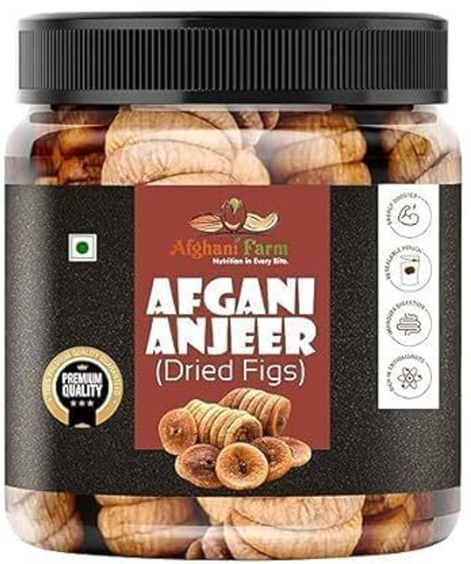 Afgani Farm Dried Anjeer | Rich In Antioxidants | For Weight Loss | Healthy Snack Figs(1 X 1000 G)