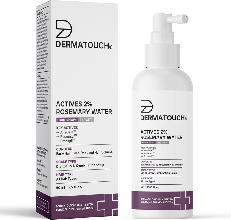 Dermatouch Rosemary Water Spray For Hair Growth (50 Ml)(50 Ml)
