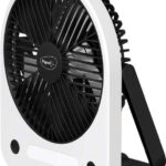 Pigeon Wave With 1 Year Warranty 152 Mm Table Fan(Black, White | Pack Of 1)