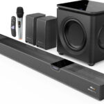 Zebronics Juke Bar 10000 (Sbspk C16) Dolby Atmos, Dts X, Wireless Subwoofer & Satellite 1100 W Bluetooth Soundbar(Black, 7.2.4 Channel)