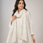 Aayat Fashion Cotton Blend Embroidered Women Dupatta