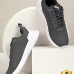 Puma Plush Comfort Running Shoes For Men(Grey , 8)