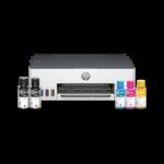 Hp Smart Tank 210 Single Function Wifi Color Ink Tank Printer With 1 Extra Black Ink Bottle And Up To 8000 Black & 6000 Pages Of Ink In Box(5 Ink Bottles Included)