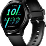 Boat Lunar Discovery Neo 1.39″ Hd Display, Metallic Finish, Bt Calling, Smart Watch Smartwatch(Active Black Strap, Free Size)