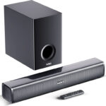 Mivi Fort H120 Soundbar, 120 Watts, 2.1 Channel, Multi-Input And Eq Modes, Bt V5.1 120 W Bluetooth Soundbar(Black, 5.1 Channel)