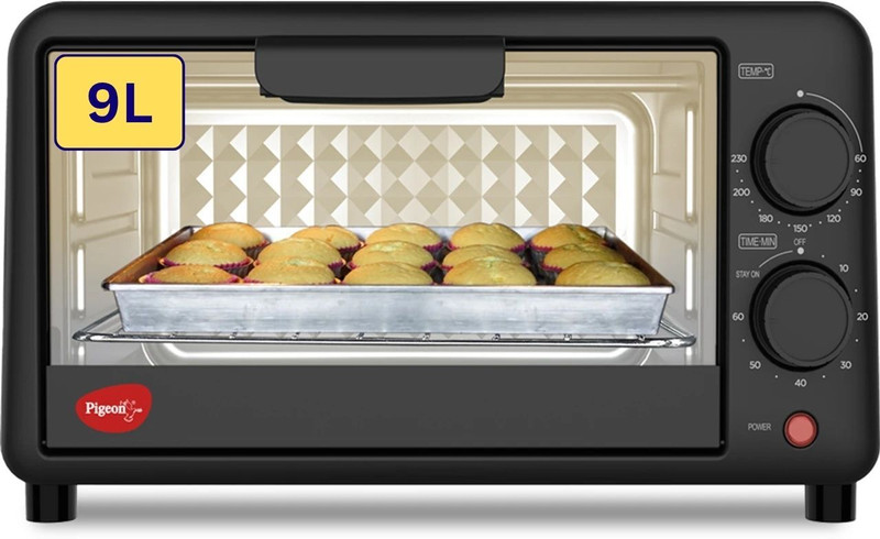 Pigeon 9-Litre Oven Toaster Grill Otg 16239, Black