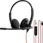 Zebronics Vcx101 Wired Headphone With Adjustable Mic, 27Mm Drivers, 2.8M Cable, Mobile/Pc Wired Gaming(Black, On The Ear)