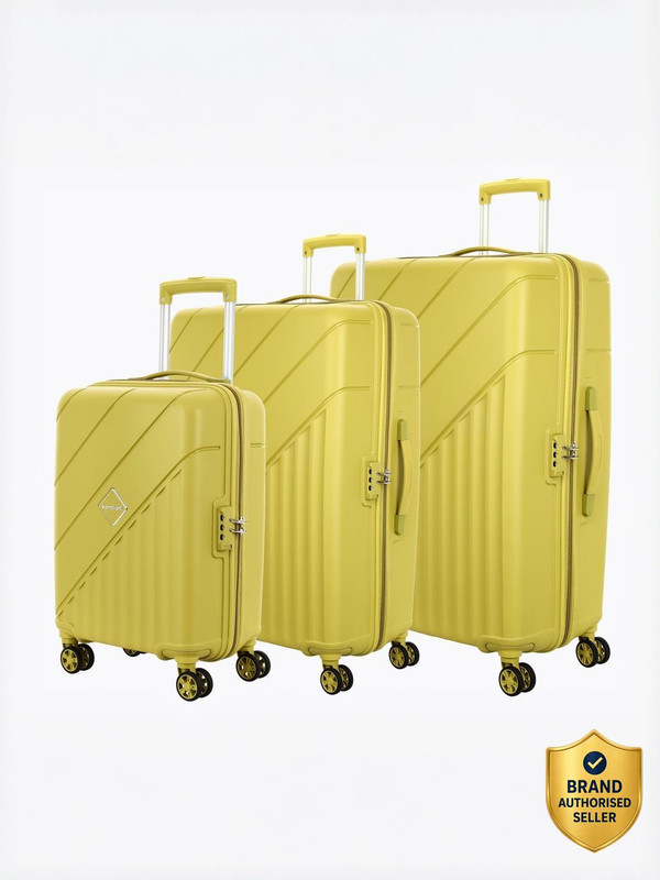 Kamiliant By American Tourister Combination Lock-Endure(Small 55Cm|Medium 68Cm|Large 79Cm) Expandable  Cabin & Check-In Set 8 Wheels – 30 Inches