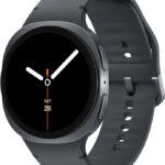 Samsung Galaxy Watch8 (44Mm, Bluetooth)(Dark Gray Strap, Large)