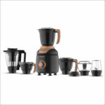 Butterfly Ziera Black With Coarse Grinding Jar 1000 W Juicer Mixer Grinder(Zeira | 6 Jars | Matte Blk W.Copper)