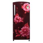Havells-Havells -LLOYD Refrigerator Single Door 225L 2 Star Fixed Speed Zephyr Wine GPPS/Honey Comb GLDC242SZWT2PB
