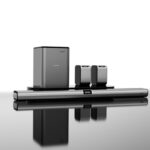 Blaupunkt SBW600 XCEED Emperor India’s Most Powerful 12.1.4 Dolby Atmos Home Theatre | 17 Runway Acoustic Drivers | 1200W RMS | 8″ Wireless Subwoofer I HDMI-eARC I Wireless Mic I 3-Year Warranty