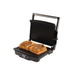 Hafele Grilla 2000 Watt Sandwich Maker|Griller|Jumbo Size |180° Openable Grill Plate |Non Stick-Bpa&Ptfe Free |Auto Temp Cut-Off, Black