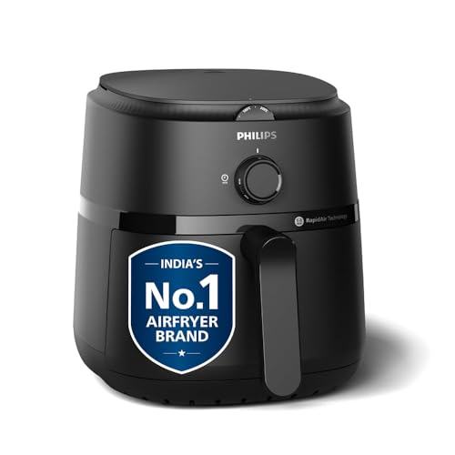 PHILIPS Air Fryer NA120/00, 4.2 Litre, Large