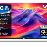 VW 101 cm (40 inches) Spectra Series Full HD Smart QLED Android TV VW40AQ3