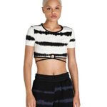 Puma Womens Classics Tie Dye SS Tee, no Color-Black, S (53549699)