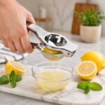 Clazkit Hand Press Lemon Squeezer with Bottle Opener | Multipurpose Citrus Juicer | Manual Fruit Extractor | Strong, Lightweight & Easy to Clean