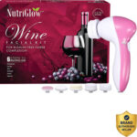 NutriGlow Wine Facial Kit (250+10)g with 5 in 1 Face Massager(2 x 130 g)