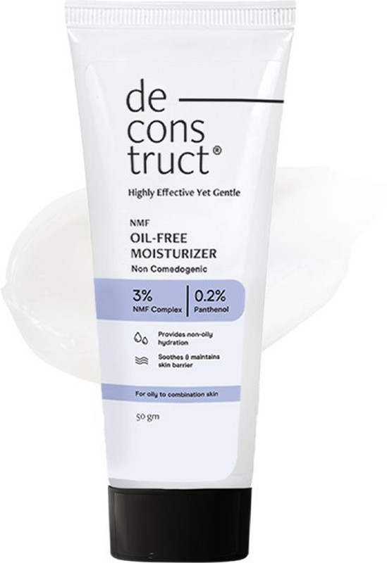 Deconstruct Oil-Free Moisturizer | Non Sticky,Fast absorbing |72 Hr Hydration for Oily Skin(50 g)