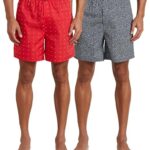Amazon Brand – Symbol Men’s Cotton Printed Boxer Shorts (Combo Pack of 2) Casual | Underwear | Half pants | Short Pant – Regular Fit with Back Pocket (Multicolor 6_XL)