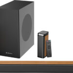 ZEBRONICS Juke Bar 9530 Dolby Audio Wired Subwoofer & Dual Rear Satellites, Wooden Finish 550 W Bluetooth Soundbar(Black, 5.1 Channel)