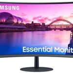 Samsung 27-Inch(68.6cm) FHD 1000R Curved LCD Monitor, VA, 75 Hz, Bezel Less Design, AMD Freesync, Speakers, DP, HDMI, Audio-in Port (LS27C390EAWXXL, Black)