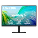 Samsung 27″ (68.5cm) IPS 2K QHD Monitor|2560 X 1440|100 Hz|5ms|300nits|Height Pivot Adjustable Stand|SRGB 99%|Ports-HDMIX2,DP,Headphone|Eye Saver Mode|Flicker Free|Off Timer Plus|LS27F610EAWXXL|Black