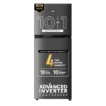 IFB 241L 3 Star 10 in 1 Convertible, Advanced Inverter Frost-Free Double Door Refrigerator with 30 Hrs Cooling Retention, Freezer LED & 4 Year Super Warranty (2026, IFBFF-291CYOSETM, Onyx Grey)