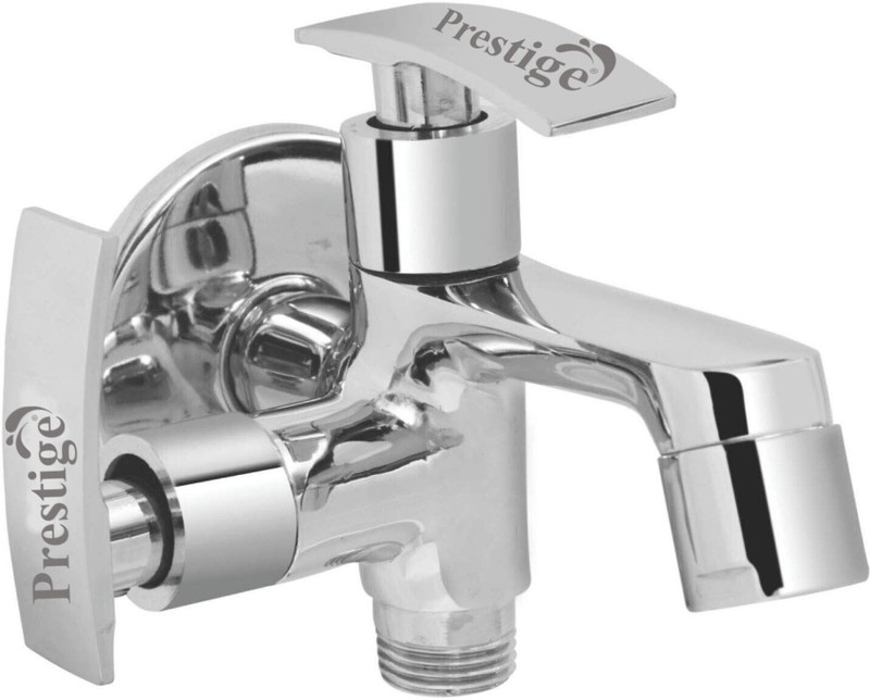 Prestige Passion Bib Cock 2 Way 1/2″ Passion (2- Way Bib Cock) Brass with Wall Flange Tap 1/2″ Bib Tap Faucet(Wall Mount Installation Type)
