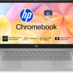 HP Chromebook MediaTek Kompanio 540 – (4 GB/128 GB SSD/Chrome OS) Chromebook 14a-nm0004MU Chromebook(14 inch, Modern Gray, 1.35 kg)