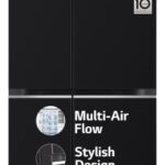 LG 655 L, 3 Star, Frost Free Smart Inverter Double Door Side by Side Refrigerator (GL-B257HWBY, Western Black, Express Freezing | Multi Air-Flow)