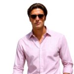 Louis Philippe Men Pink Check Full Sleeves Formal Shirt