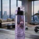 VENSWISE WATER BOTTLE 700ML 700 ml PET, Plastic Bottle(Pack of 1, Purple)