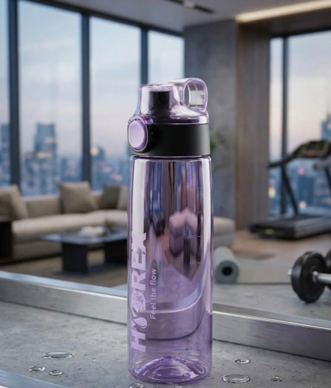 VENSWISE WATER BOTTLE 700ML 700 ml PET, Plastic Bottle(Pack of 1, Purple)