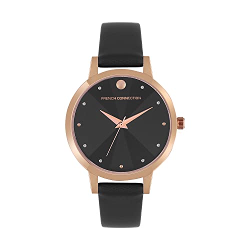 French Connection Analog Black Dial Women’s Watch-FCN00017G