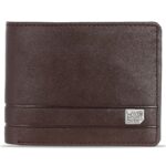 Lavie Sport Attorney Embossed Bi-Fold Wallet for Men|Matte Finish|2 compartments for Currency|Holds Upto 6 Credit/ATM Cards|2 sceret Pockets|Box Packaging for Gifting