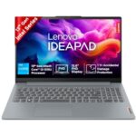 Lenovo IdeaPad Slim 3 13th Gen Intel Core i3-1315U 15.6″ (39.6cm) FHD Thin and Light Laptop (8GB RAM/512GB SSD/FHD 1080p Camera/Windows 11/Office 2024/Grey/1.6Kg), 82X700M5IN