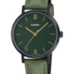 Casio Enticer Ladies Analog Green Dial Women LTP-VT02BL-3AUDF (A2002)