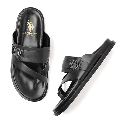 U.S. POLO ASSN. Unisex KOKE Slippers – (UK10) (US11) (2FD25276Z01)