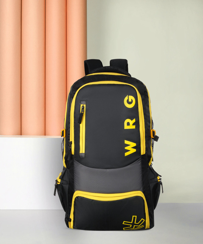 WROGN WATERPROOF TREKKING BAG HIKKING BACKPACK FOR TRAVEL & OUTDOOR Rucksack – 60 L Rucksack – 60 L(Black)
