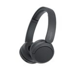 Sony WH-CH520 Wireless Bluetooth Headphones On Ear with Mic, Up to 50Hrs Battery, Quick Charge, DSEE Upscale, Multipoint Connectivity, Voice Assistant, Customized EQ-Black