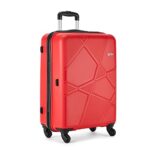 Safari Genius Alley Trolley Bag Hard Case Polypropylene, 4 Spinner Wheels, 360 Degree Wheeling Carry on Luggage, Travel Bag, Suitcase for Travel, Trolley Bags for Travel