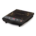 CELLO Blazing Glaze Induction Stove 1600 Watts Black | Safe & Reliable, Customized Preset Menu, 8 Stage Power Settings, Overheating Protection, Child Lock Protection | 1 Year Warranty