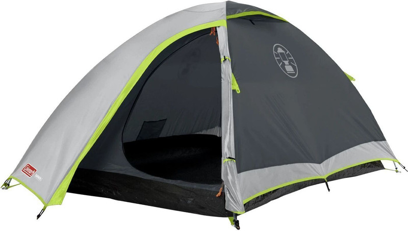 COLEMAN Darwin 3 Person Tent Tent – For 3 Person, Travel, Camping, Trekking(Grey)