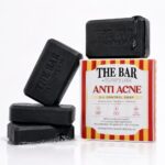 ClarityLabs Oil Control Anti Acne Soap For Face & Body | Pack of 4 | With Salicylic Acid, Zinc PCA, Charcoal, Tea Tree Oil & Vitamin C | Reduces Dark Spots, Acne, Strawberry Skin & Body Acne | Regulates Sebum & Reduces imfllamation | For Women & Men | 4 Soaps Pack
