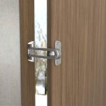 Boniry Heavy Duty Security Door Lock | Anti-Theft Door Guard Latch for Front and Inside Door | Ideal for Home,Office (Silver)